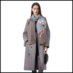 Luxury Wool Pashmina Shawl Lightweight Travel Wrap Evening Scarf Elegant